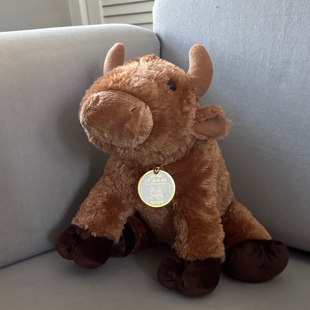 Build-A-Bear Brown Buffalo Plush
